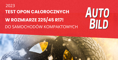 Test opon całorocznych Auto Bild 2023 w rozmiarze 225/45 R17!