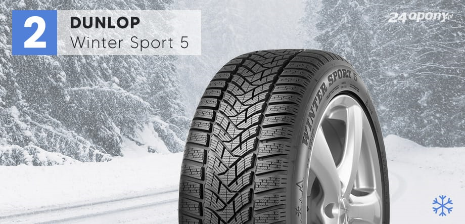 Druga pozycja w rozmiarze 215/55 R17 – Dunlop Winter Sport 5