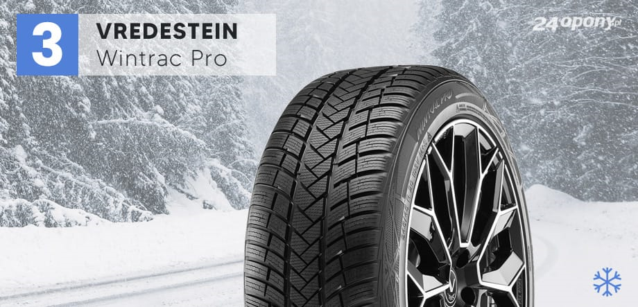 Vredestein Wintrac Pro zamyka podium w testach opon zimowych ADAC 215/55 R17
