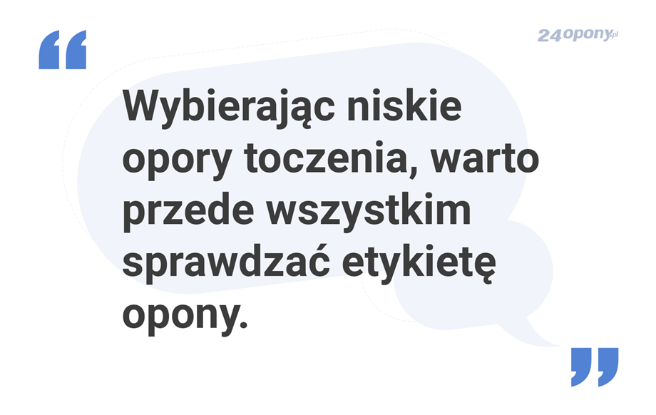 Na co powinniśmy zwrócić uwagę, wybierając opony o niskich oporach toczenia