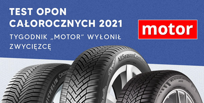 Test opon całorocznych 2021! Tygodnik „Motor” wyłonił zwycięzcę opon wielosezonowych 