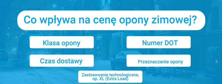 Co wpływa na koszt opon zimowych? 