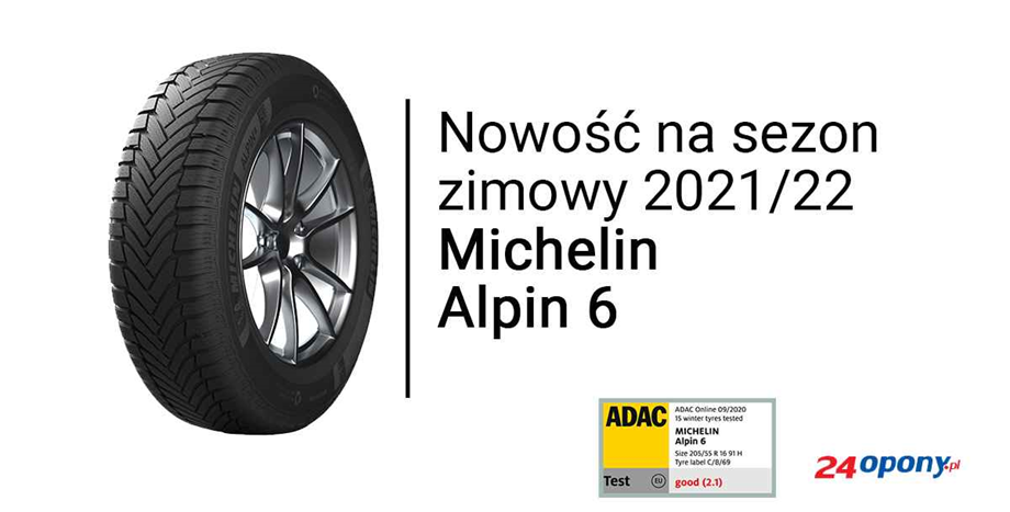 Opona polecana na sezon zimowy 2021/2022, czyli Michelin Alpin 6