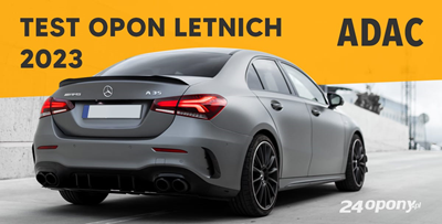 Test opon letnich ADAC 2023