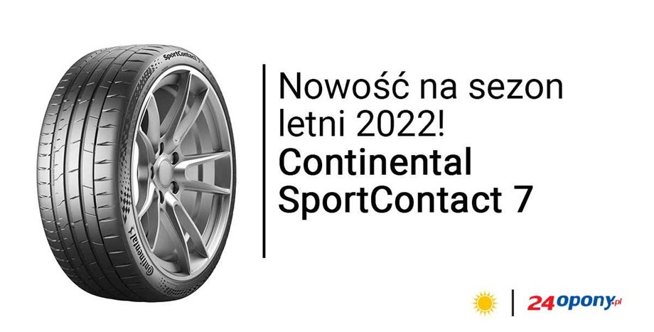 Continental SportContact 7 – nowość na sezon letni dla miłośników sportowej jazdy