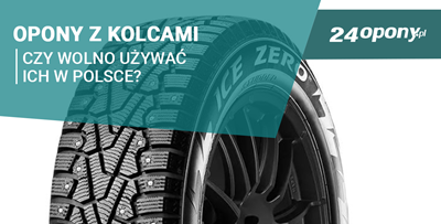 Opony z kolcami. Czy wolno ich używać w Polsce? 