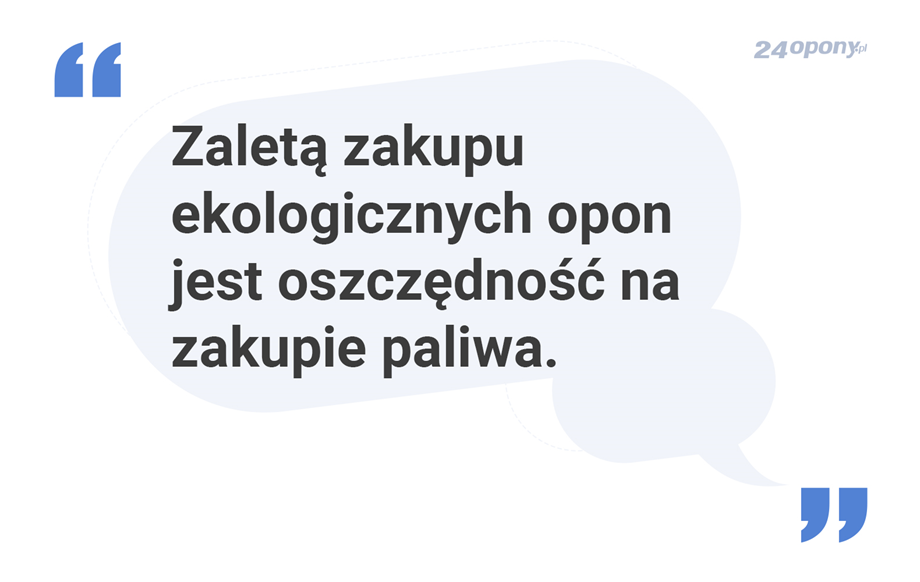 Opony ekologiczne a oszczędność paliwa