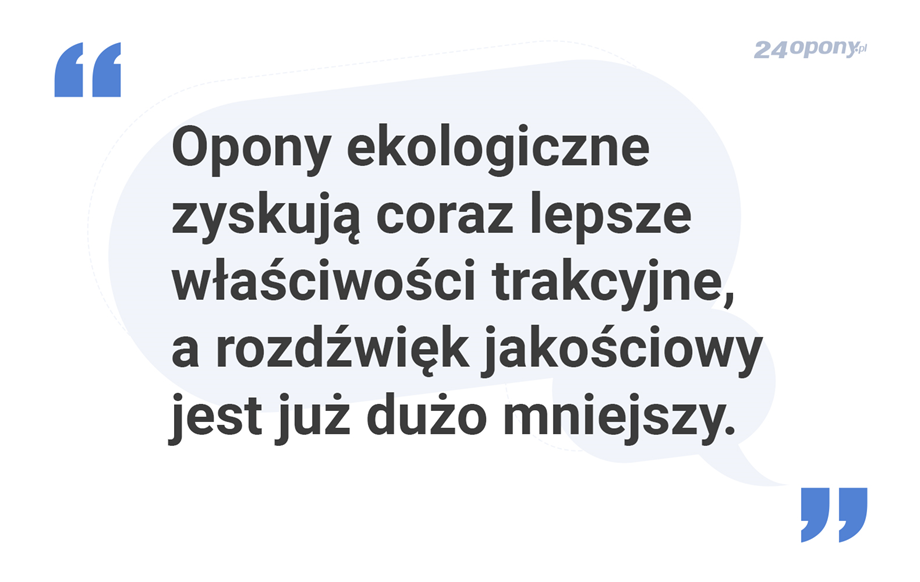 Opony ekologiczne a właściwości trakcyjne