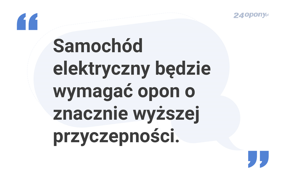 Samochód elektryczny a przyczepność opon