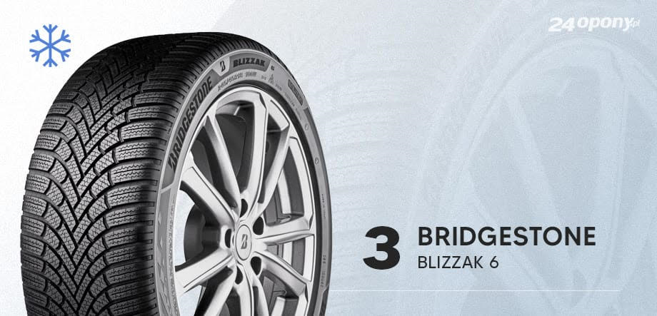 Bridgestone Blizzak 6 zamyka podium w testach opon zimowych ADAC