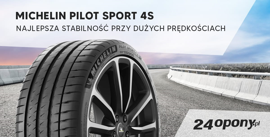 Michelin Pilot Sport 4S – najlepsza stabilność jazdy przy dużych prędkościach