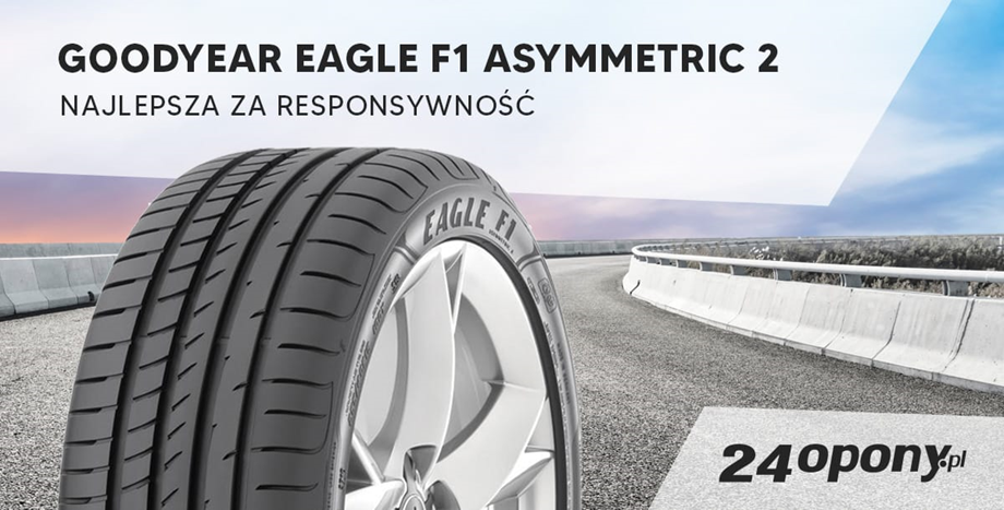 Goodyear Eeagle F1 Asymmetric 2 – najlepsza responsywność 