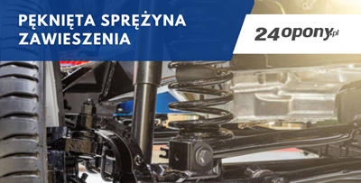 Pęknięta sprężyna zawieszenia