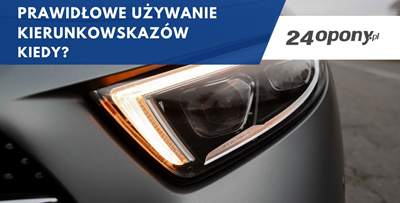 Prawidłowe używanie kierunkowskazów - kiedy?