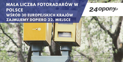 Mała liczba fotoradarów w Polsce. Wśród 30 europejskich krajów zajmujemy dopiero 22. miejsce