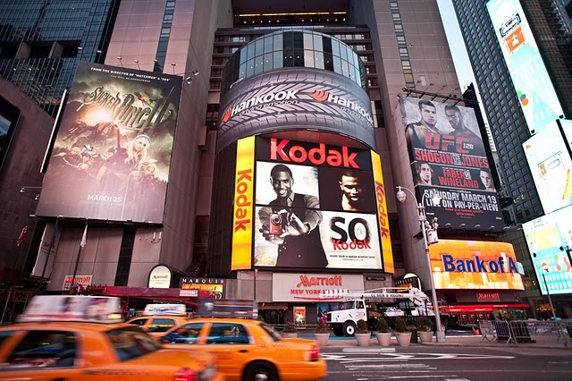 Reklama Hankook na Time Square