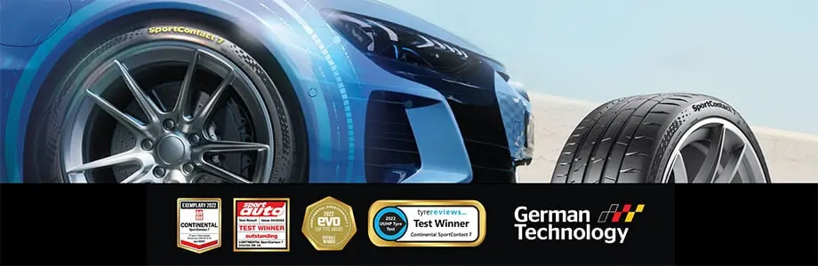 Continental SportContact 7 nagradzana opona sportowa klasy UUHP wyr&oacute;żniona w niezależnych testach