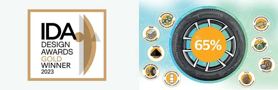 Nagroda IDA Design Awards dla Continental UltraContact NXT