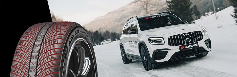 Technologie zimowe zastosowane w oponie Yokohama Advan Winter V907