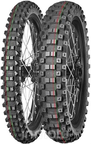 Mitas Terra Force-MX MH 110/100-18 64 M Rear TT RED/GREEN STRIPE NHS