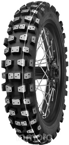 Mitas XT454 Winter Friction 110/90-19 62 M TT NHS WHITE STRIPE