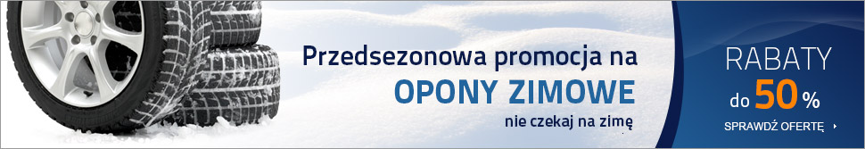  przedsezonowa promocja na opony zimowe