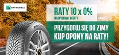 Przygotuj się do zimy - kup opony na raty