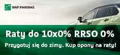 Przygotuj się do zimy - kup opony na raty